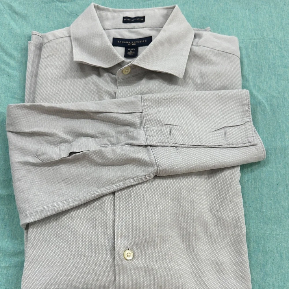 Banana Republic Men's Casual Button Down Shirts - bundle of 7 shirts